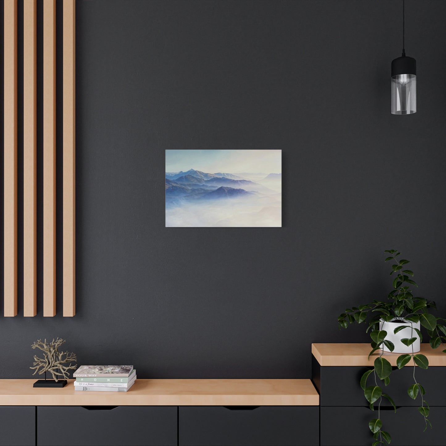 Somewhere Over the Sierras - Canvas Print