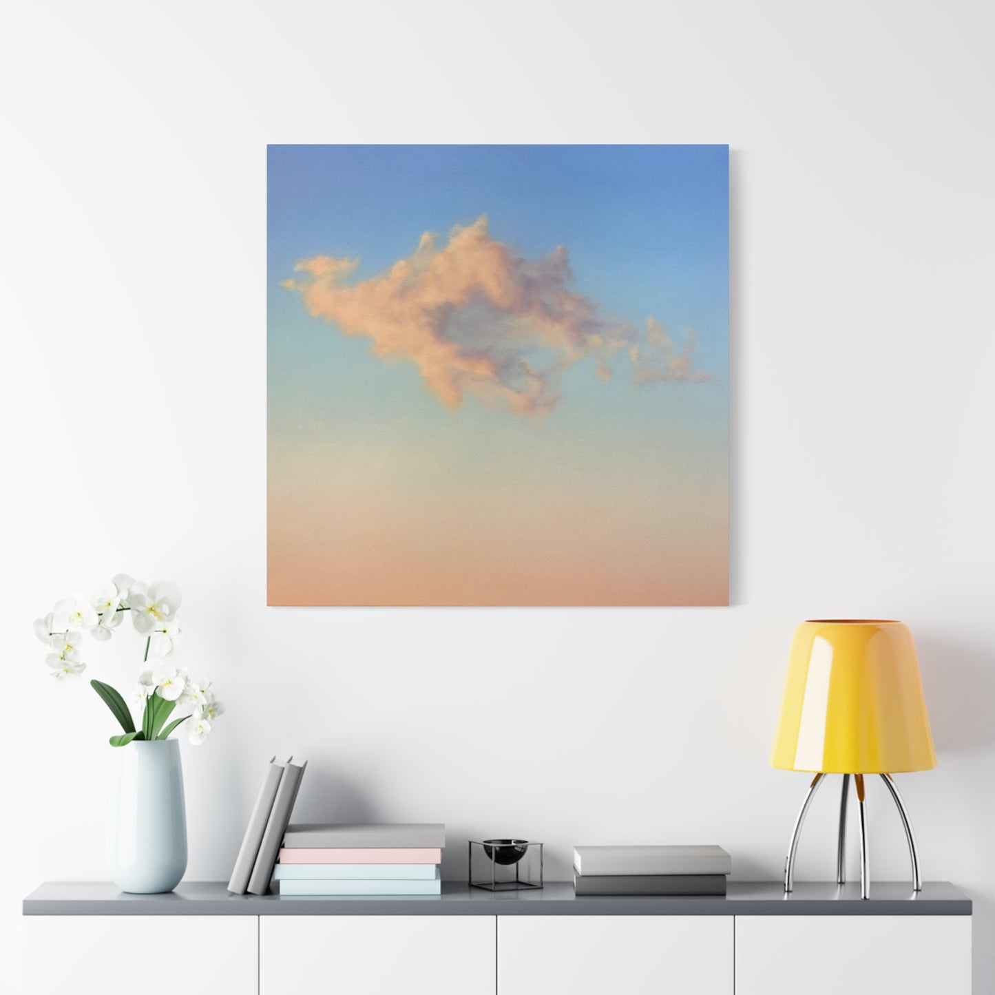 Cream Puff - Canvas Print
