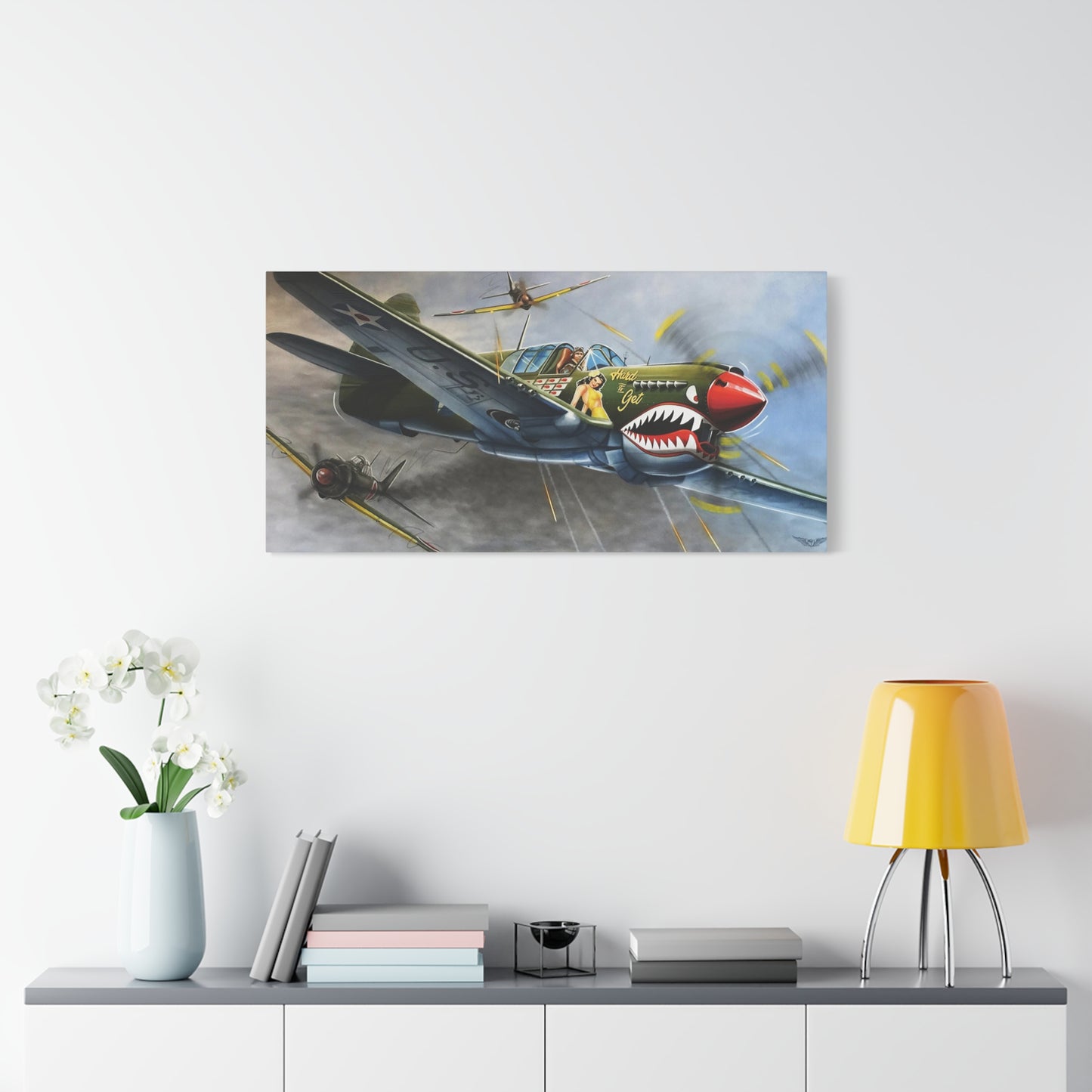 Hard to Get - Canvas Print (Multiple Colors)