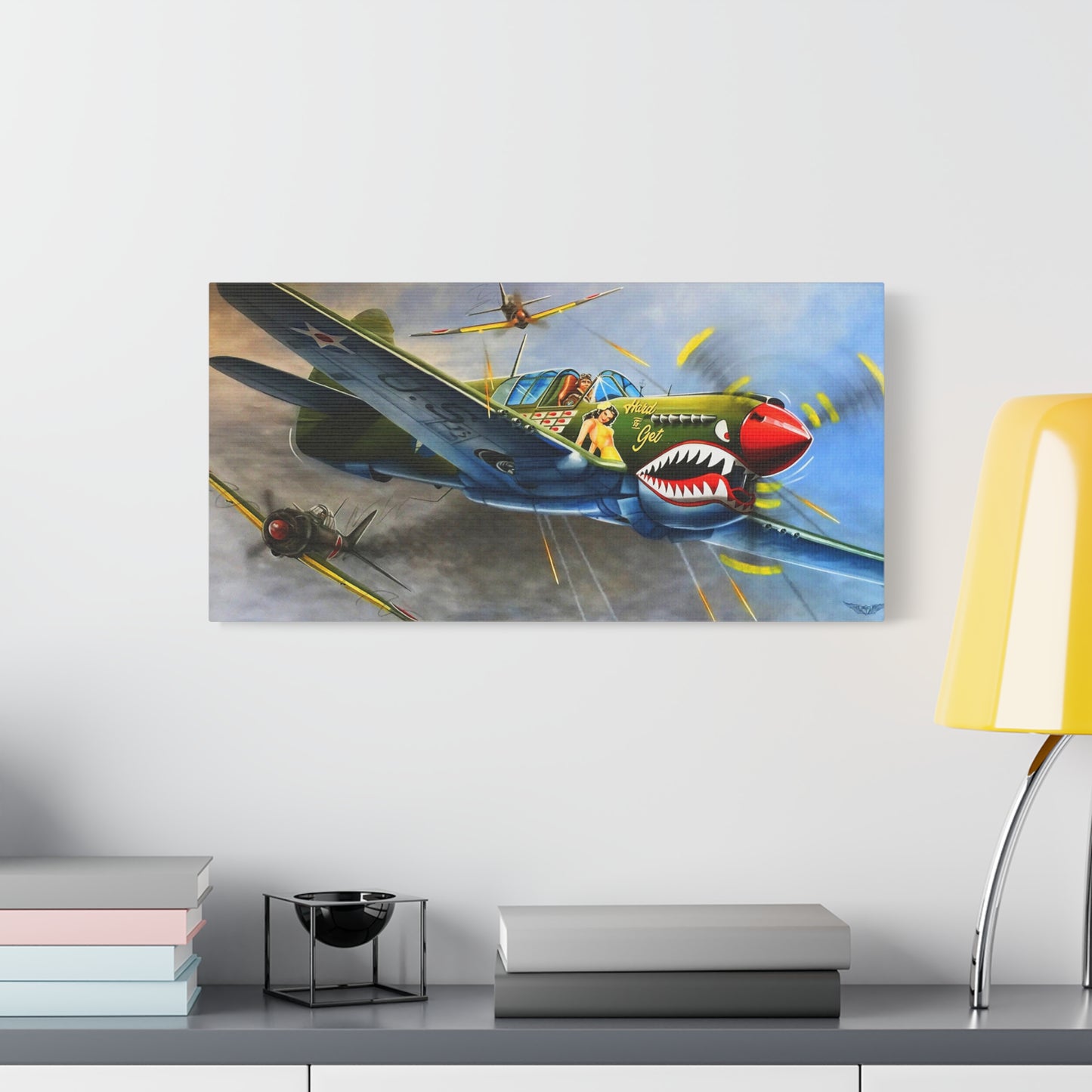 Hard to Get - Canvas Print (Multiple Colors)