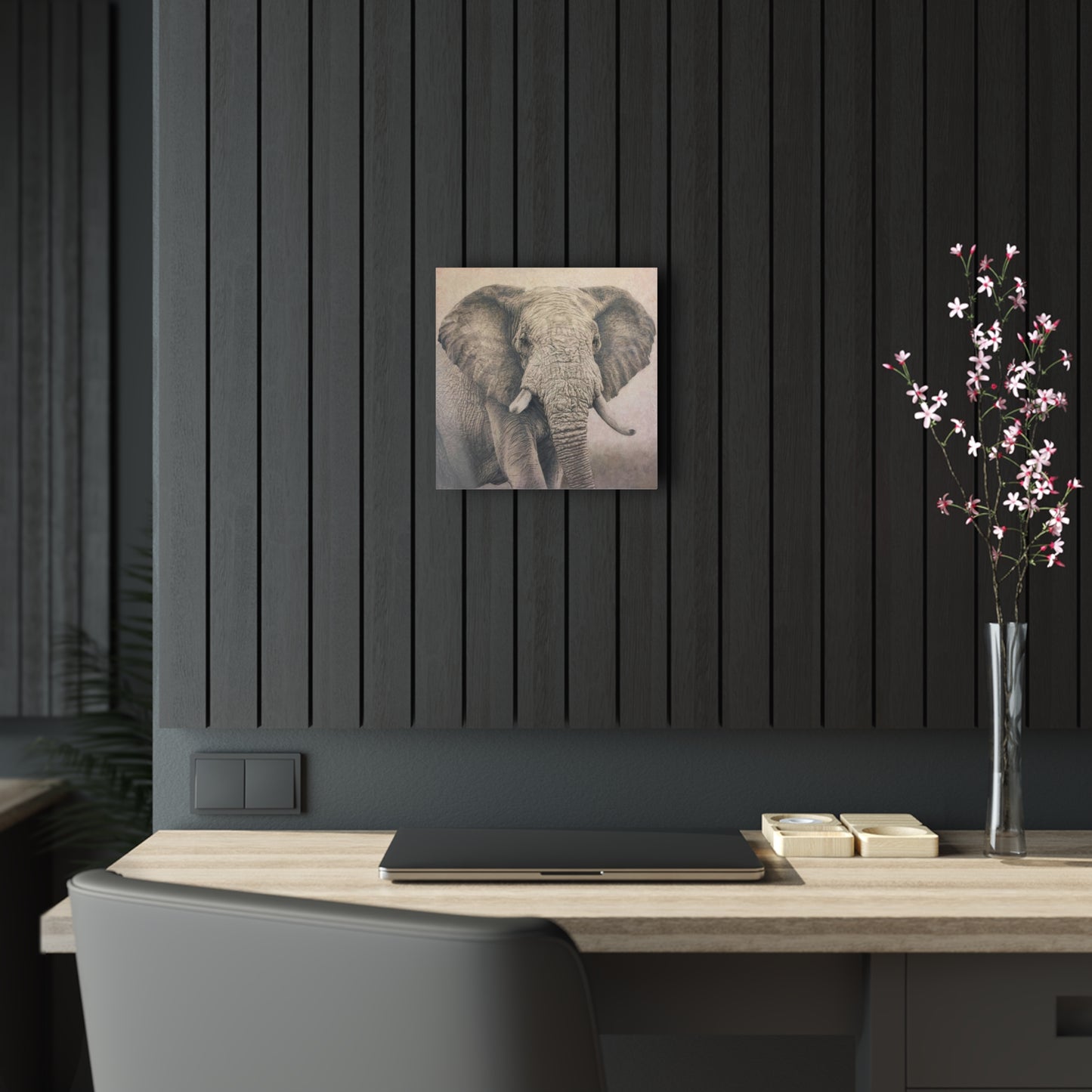 Clay Elephant - Acrylic Print