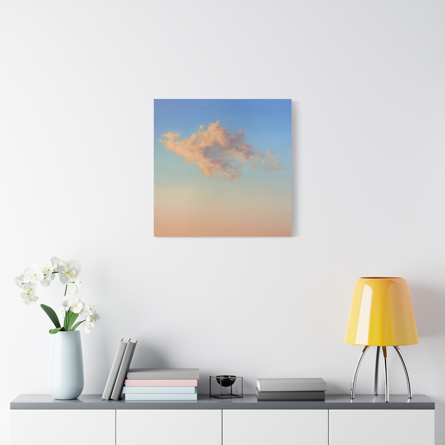 Cream Puff - Canvas Print