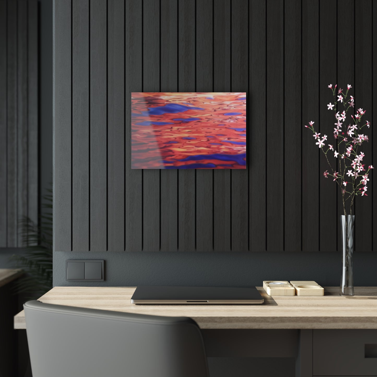 Water at Sunset - Acrylic