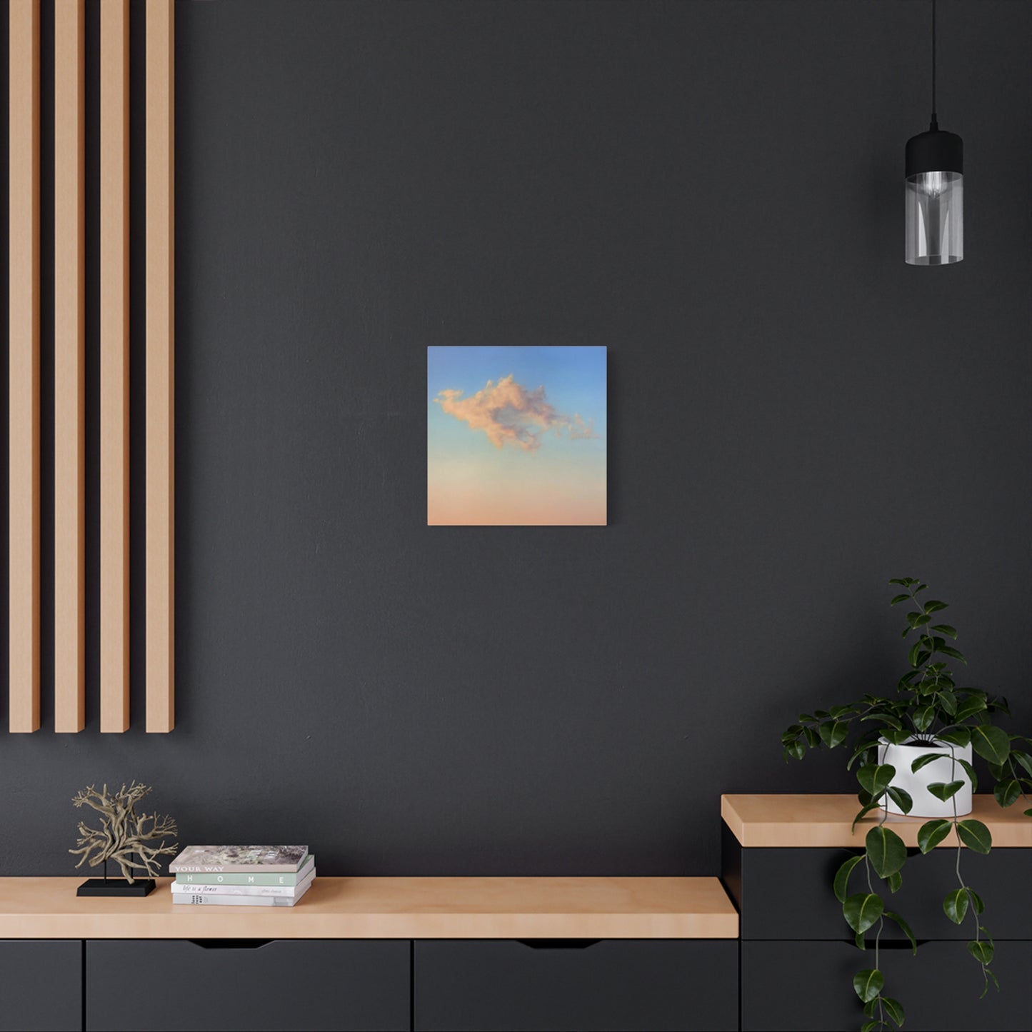Cream Puff - Canvas Print