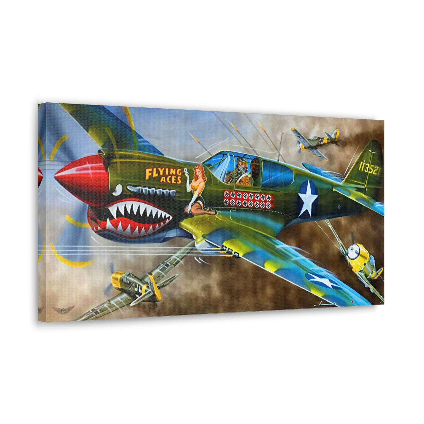 Flying Aces - Canvas Print