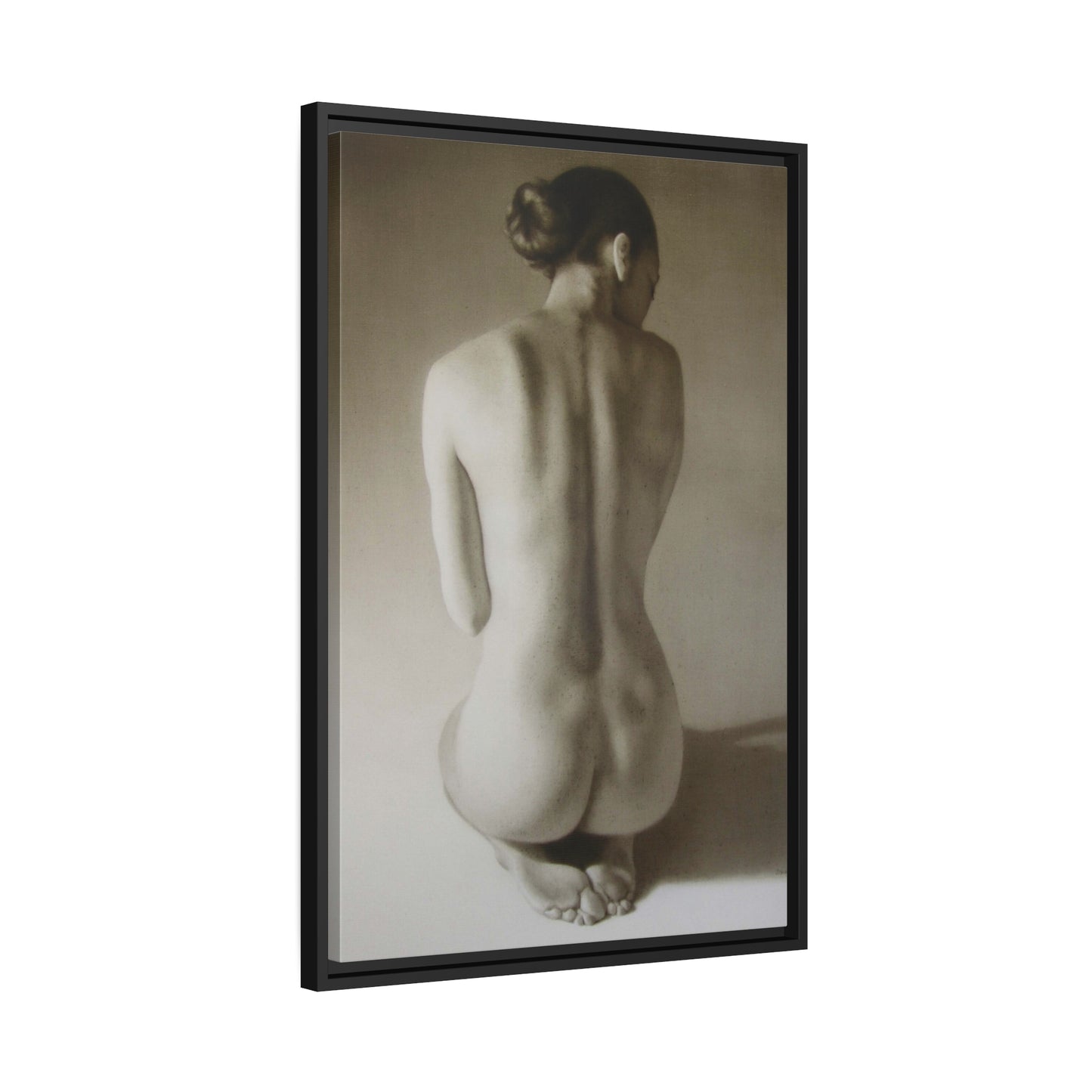 Demure - Art Print (Canvas or Framed)