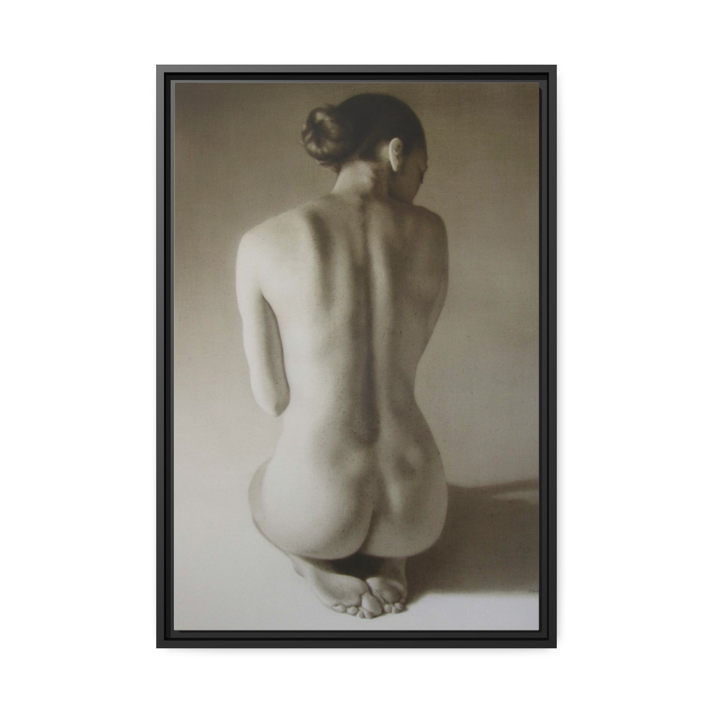 Demure - Art Print (Canvas or Framed)